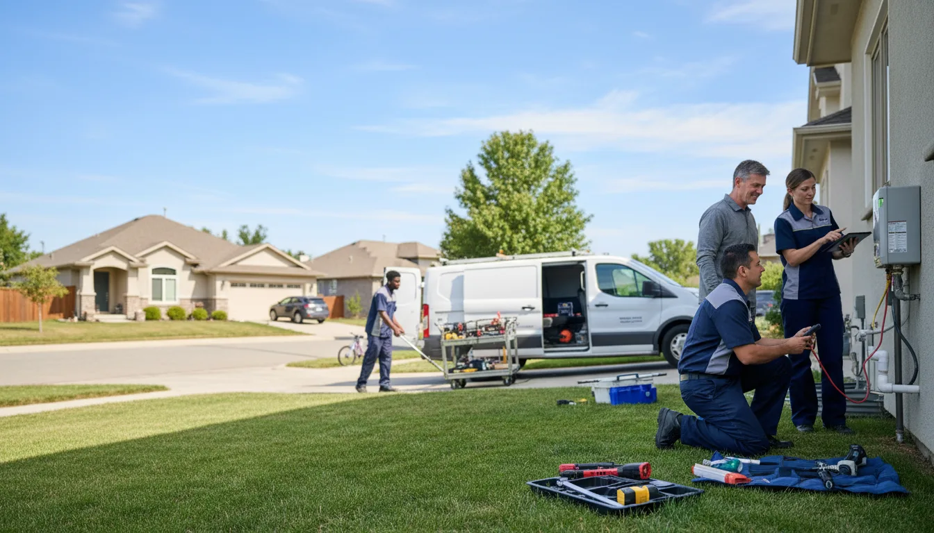 Tankless water heater service in Wise, NC